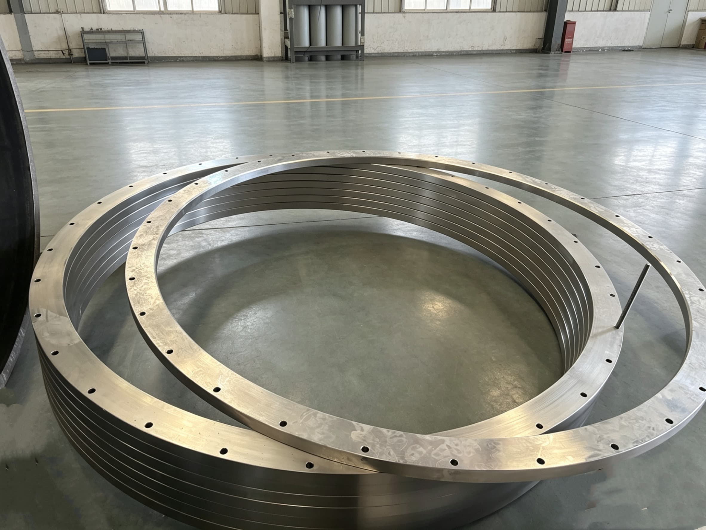 Customized stainless steel large flange