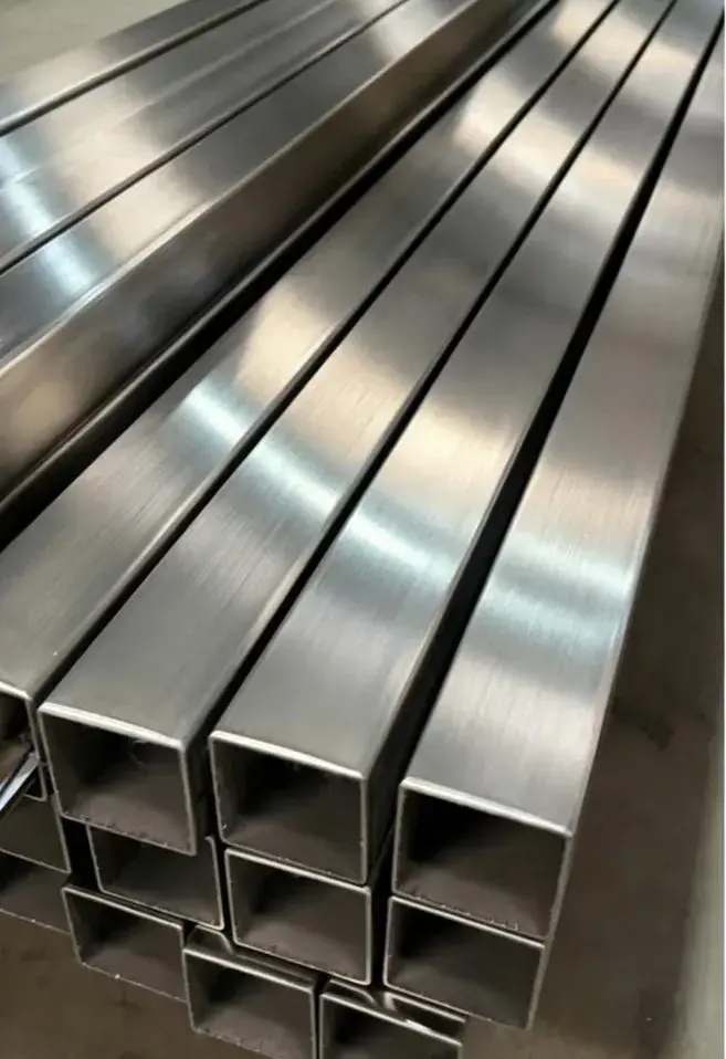 Stainless steel rectangular tube