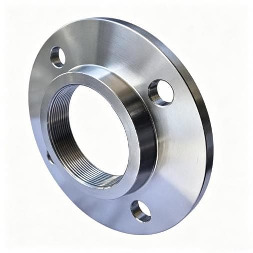 stainless steel threaded flange